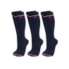 Calcetines Tommy Hilfiger Equestrian Byron por 3 - Azul marino