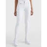 Pantalón Tommy Hilfiger Equestrian Pro mujer con grip en las rodillas - Blanco