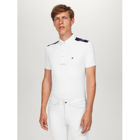 Polo de competición Tommy Hilfiger Equestrian Hamilton de manga corta para hombre