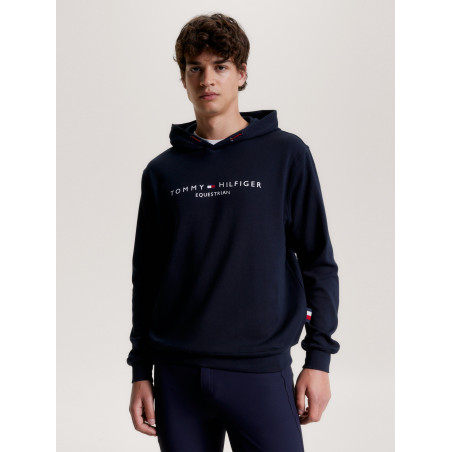 Sudadera con capucha gráfica unisex Tommy Hilfiger Equestrian Williamsburg