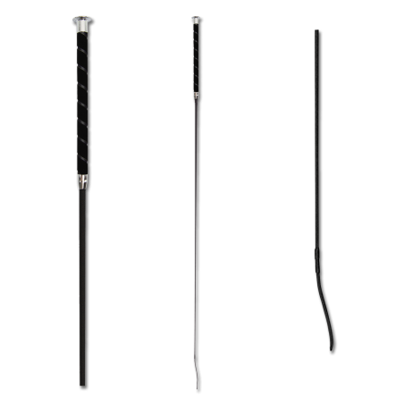 Fusta de doma Waldhausen con empuñadura de terciopelo