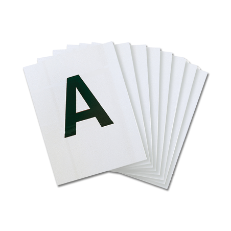 Letras sobre placa Waldhausen 20 x 60 m