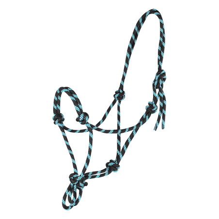 Cabezada de cuerdas con nudos Waldhausen