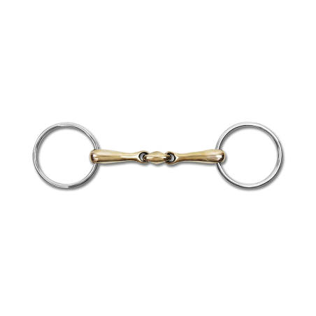 Mordedor 2 anillas Waldhausen Cupris doble rotura