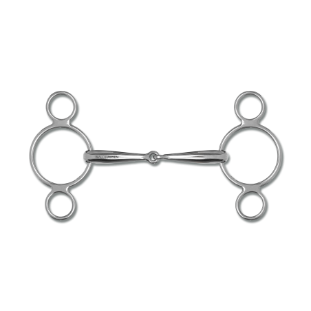 Muserola de 3 anillas Waldhausen ajustable