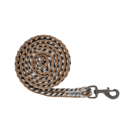 Cuerda de amarre Waldhausen Plus con mosquetón estándar herrajes oscuros