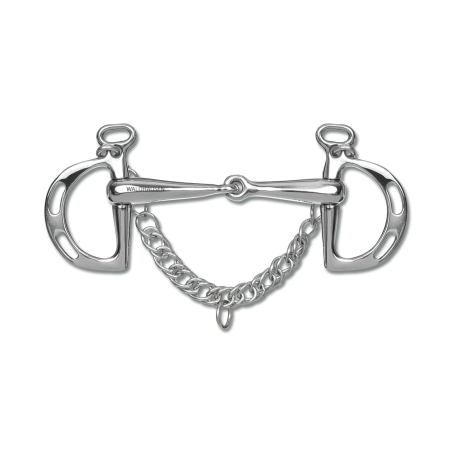 Muserola de obstáculos Waldhausen con rotura simple