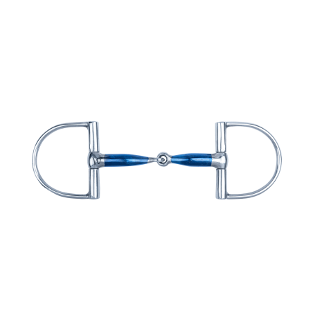 Muserola Sweet Iron D-Ring Waldhausen con quiebre simple anatómico