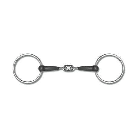 Muserola Waldhausen de goma con doble articulación