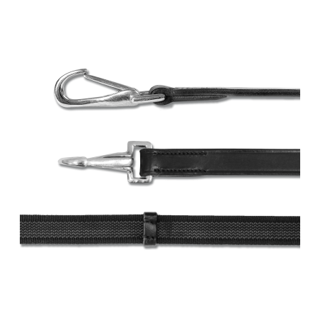 Riendas Waldhausen antideslizantes con mosquetón