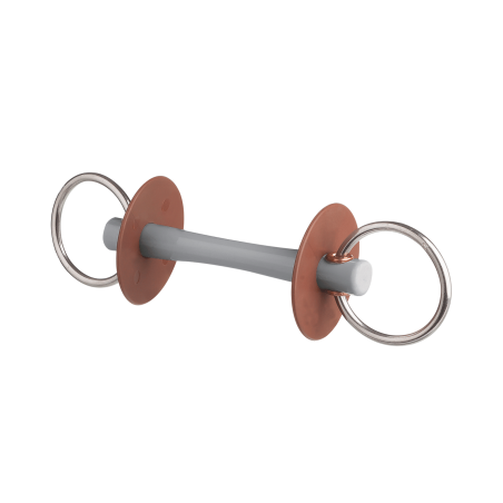 Filete Beris con embocadura Comfort fina anilla 6 cm