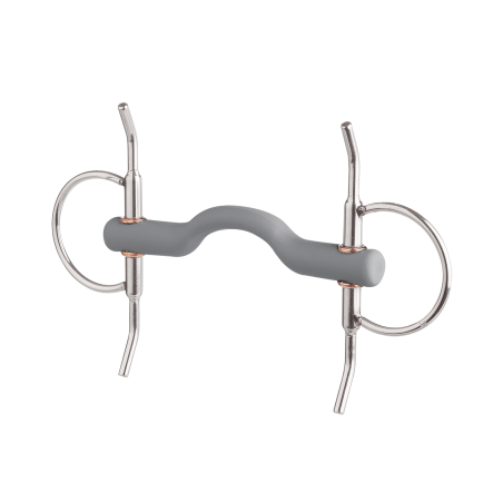 Muserola de agujas Beris con embocadura con paso de lengua