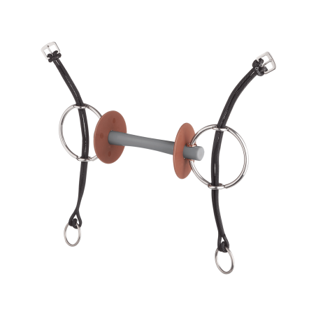 Muserola elevadora Beris con embocadura Comfort