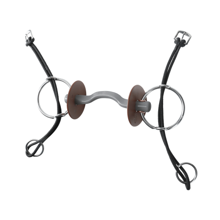 Muserola elevadora Beris con paso de lengua Konnex