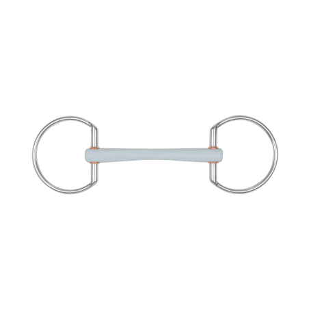 Muserola de filete Beris con aceitunas canon Comfort fina y anillo de 7,5 cm