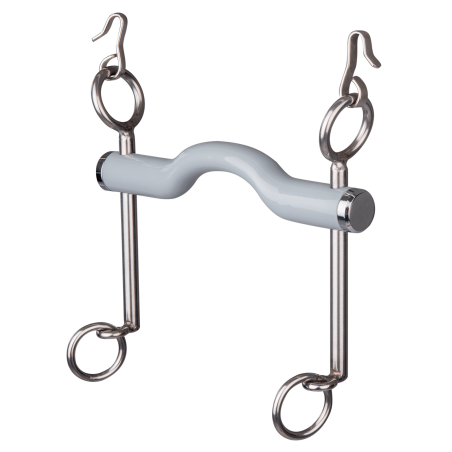 Muserola de doma Beris cañón largo con paso de lengua