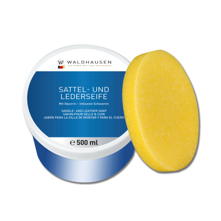 Jabón sólido Waldhausen para cuero 500 ml