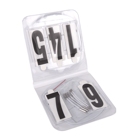 Juego de números ovalados Waldhausen con elásticos