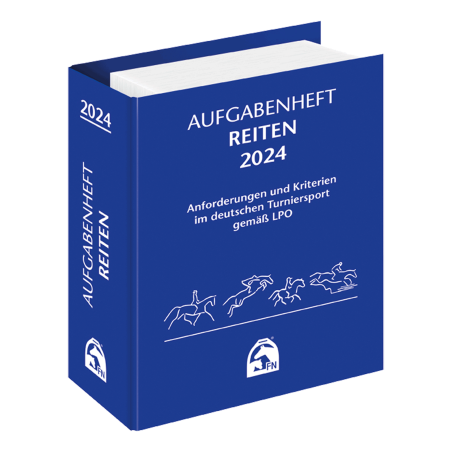 Cuaderno de ejercicios de equitación Deutsche reiterliche vereinigung