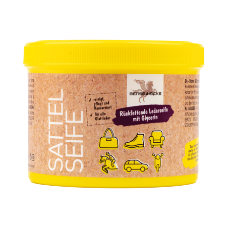 Jabón para cuero Bense & eicke con esponja