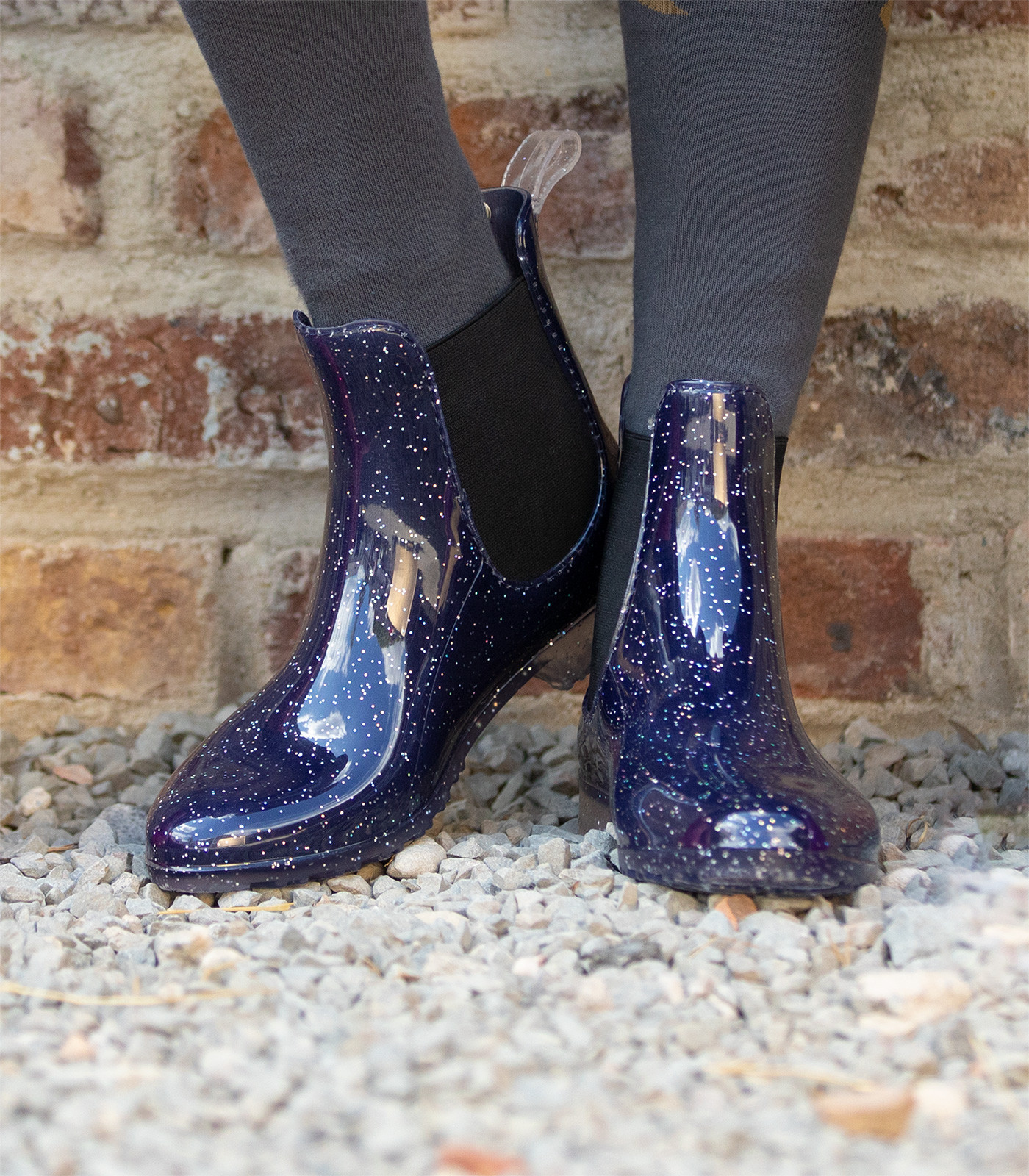 Botines jodhpur ELT Sparkle Azul nocturno