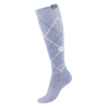 Calcetines de equitación ELT Argyle - Gris azul