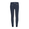 Pantalón de equitación térmico ELT Fun Sport con silicona para niño - Azul nocturno