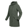 Parka de equitación ELT invierno Performance Ontario - Oliva oscuro