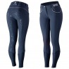 Pantalón con grip silicona Nordic Performance Horze mujer - Peacoat azul oscuro