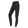 Pantalón de equitación ELT Micro Sport con silicona de talle alto - Negro