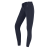 Pantalón de equitación ELT Micro Sport con silicona de talle alto - Azul nocturno