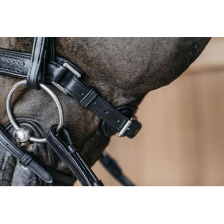 Muserola combinada trenzada con Pull pack Dy'on New English Collection