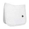 Manta de Montura Glitter Band Dressage Kentucky - Blanco / blanco