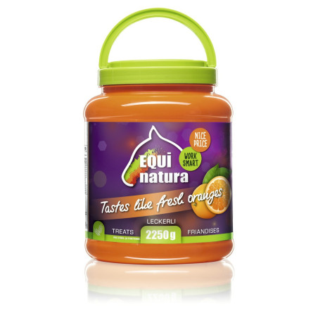 Golosinas aroma a naranja Equinatura