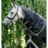 Cubrecuellos Horseware 150g para manta Amigo XL - Negro / gris titanio / plata