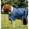 Manta Horseware Amigo 1200D Turnout 100g - Marino / gris titanio / plata