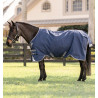 Manta Horseware Rhino Poney Turnout 250g VL - Negro / gris titanio / azul clásico