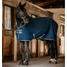 Manta secante Horseware Rambo Techni Waffle Cooler - Marino / tormenta / gris plateado