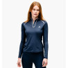 Polo 1/4 cremallera Horseware Stamina de manga larga - Marino