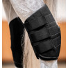 Protectores de corvejón Horseware Ice Gel - Negro / negro