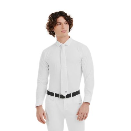 Camisa de concurso Aerolight de manga larga Horse Pilot para hombre
