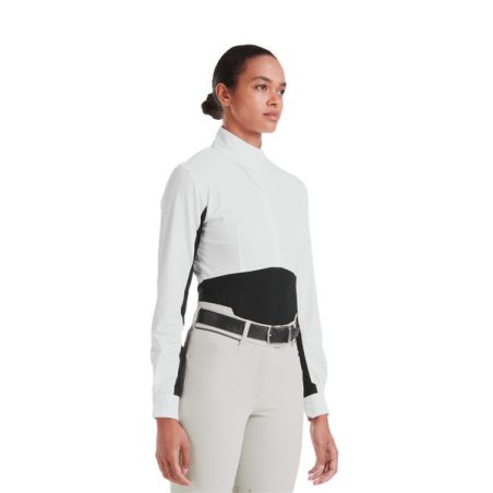 Camisa de concurso Monica Horse Pilot de manga larga para mujer