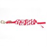 Ramal nylon trensado Finn-Tack Pro - Rojo / blanco
