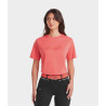 Camiseta Horse Pilot mujer Team - Rosa coral