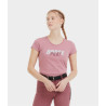 Camiseta Horse Pilot Team mujer - Rosa mesa