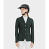 Chaqueta de concurso Aeromesh Horse Pilot mujer - Verde oscuro