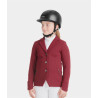 Chaqueta de concurso Aerotech Horse Pilot niña - Rojo oscuro