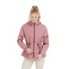 Chaqueta impermeable Raintech Horse Pilot mujer - Rosa mesa