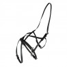 Cabezada de cuadra Finn-Tack Pro carrera - Negro