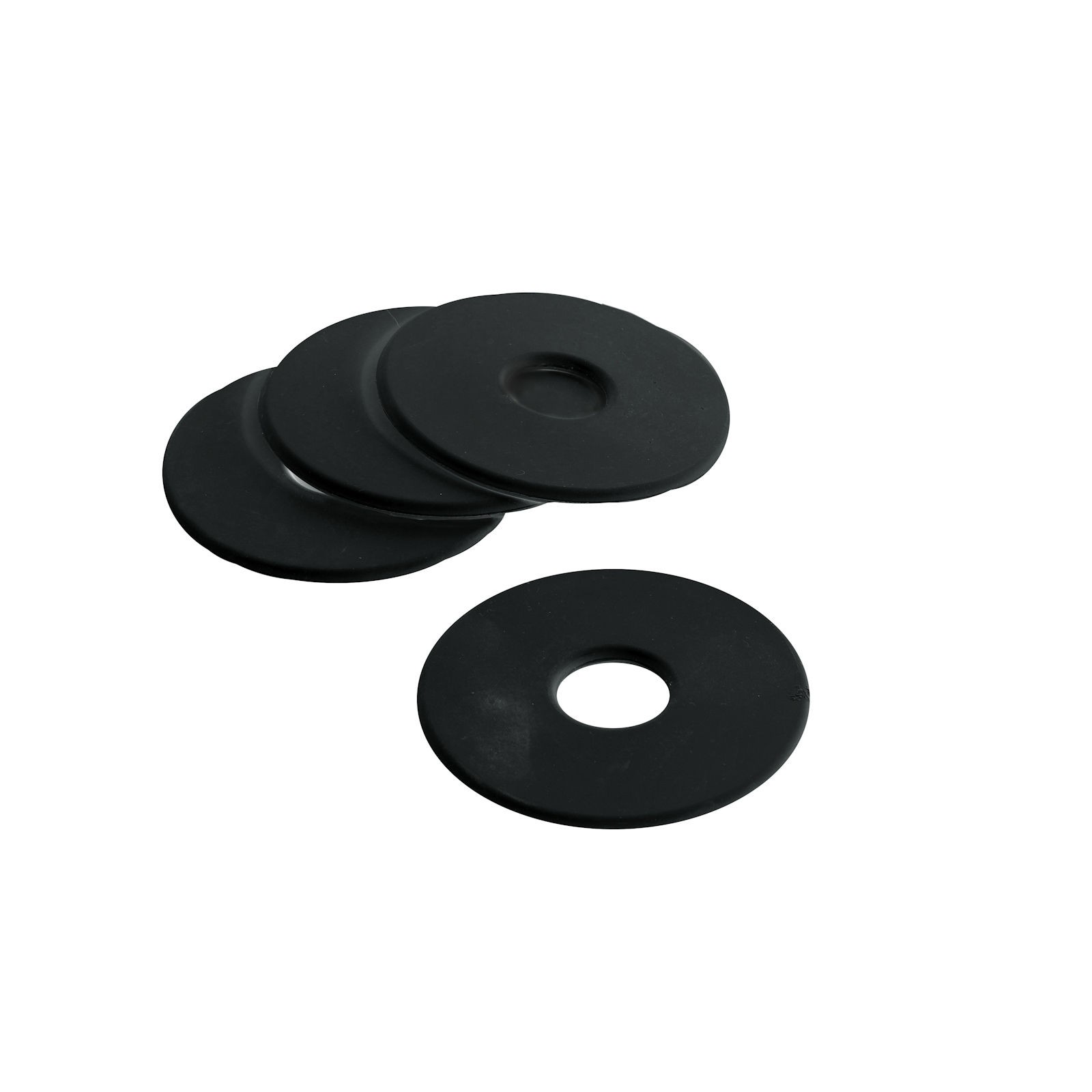 Arandelas para filete / bocado Finn-Tack Negro